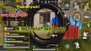 NgeBarBarin Livik!!! Musuh Terakhir Bom Diri Sendiri, NgeCheat Yah Bang? | Pubg Mobile