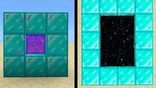 Minecraft Bedrock Edition | How to Obtain Portal Blocks Using Command Blocks