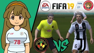 FIFA 19 | Kaya FC Iloilo 🇵🇭VS 🇮🇹 Juventus (Survive the hissatsu tactics of Juventus)