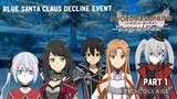 Sword Art Online Integral Factor: Blue Santa Claus Decline Event Part 1