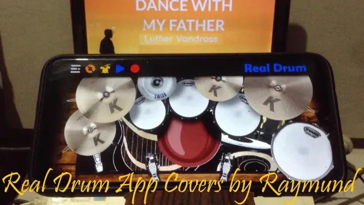 LUTHER VANDROSS - DANCE WITH MY FATHER | Real Drum App Covers by Raymund