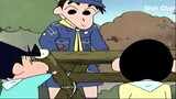 Shin - cậu bé bút chì tập 20-Đội phòng vệ Kasukabe gia nhập hướng đạo sinh