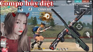 Garena Free Fire Lần Đầu Dùng Compo Hủy Diệt