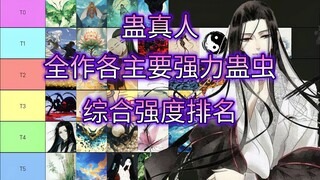 【蛊真人】全部主要强力蛊虫风评综合强度排名——落魄谷中寒风吹，春秋蝉鸣少年归，人祖传蛊虫战力分析论述排行，一口气看完大爱仙尊设定人物志，你最喜爱蛊真人哪个角色？