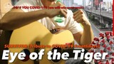 Eye of the Tiger Survivor COVID19 frontliners tribute Instrumental guitar karaoke cover with lyrics