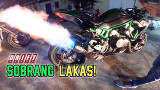 BAGONG TAMBUCHO DRIFT XAUST SOUND CHECK | Kawasaki Z H2