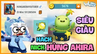 Hack thành công nick siêu giàu của Hùng Akira trong Mini World và cái kết | Meowpeo - Mèo Béo