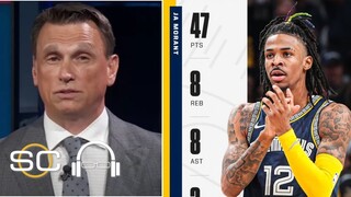 "Don't make him angry" - Tim Legler shocked Morant thrown 47 pts as Grizzlies beat Warriors 106-101