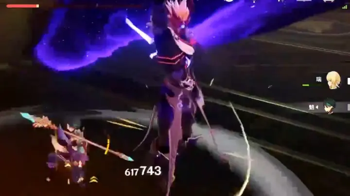 The UP master himself came off the stage and danced with the sly demon Nuo! [Is Sickness] Connecting the World of Genshin Impact