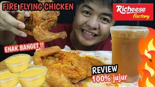 REVIEW JUJUR!! RICHEESE FIRE FLYING CHICKEN - WAJIB BANGET BUAT COBA YA GENK 🔥🔥