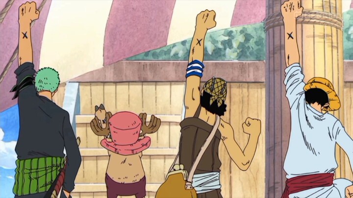 Straw Hat Say Goodbye To Vivi | One Piece Clip