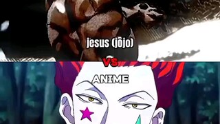 JOJO พระเยซูปะทะตัวละครอนิเมะ
