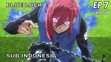 Blue Lock Episode 7 Sub Indonesia Full (Reaction + Review)