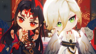 [Onmyoji MMD] Cute Suite [Asura/Indra]