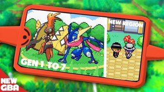 (Updated) Pokemon GBA Rom Hack 2021 With New Region, All Starters Gen 1 to 7 And More!!