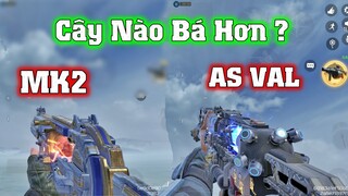 Call of Duty Mobile |So Sánh MK2 vs AS VAL "ĐỎ" 2 Cây Súng Đắt Nhất Của CODM - Cây Nào Bá Hơn ?