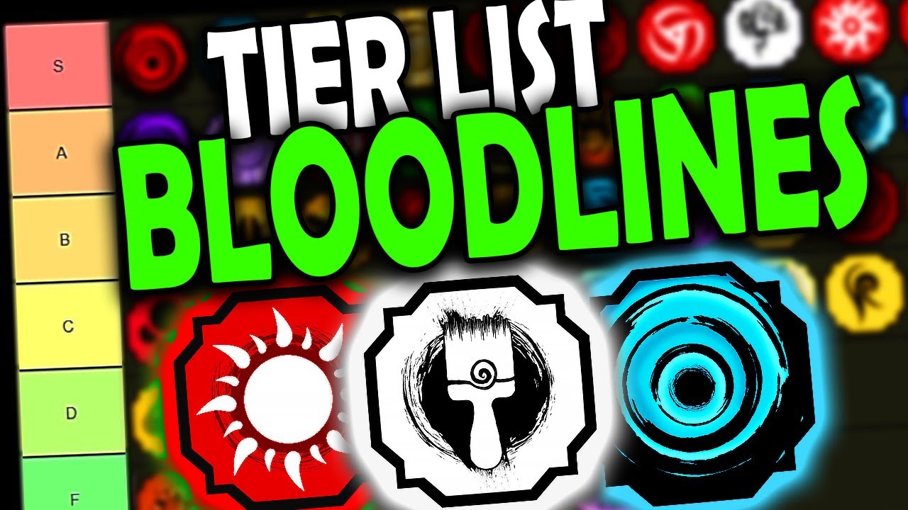 Here it is: BloodLine TierList