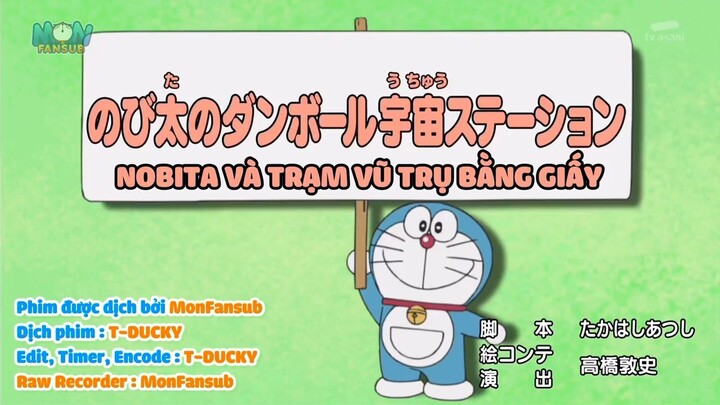 Doraemon 702 Vietsub:Phi thuyền thùng giấy của Nobita