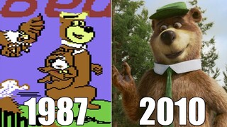 Evolution of Yogi Bear Games [1987-2010]