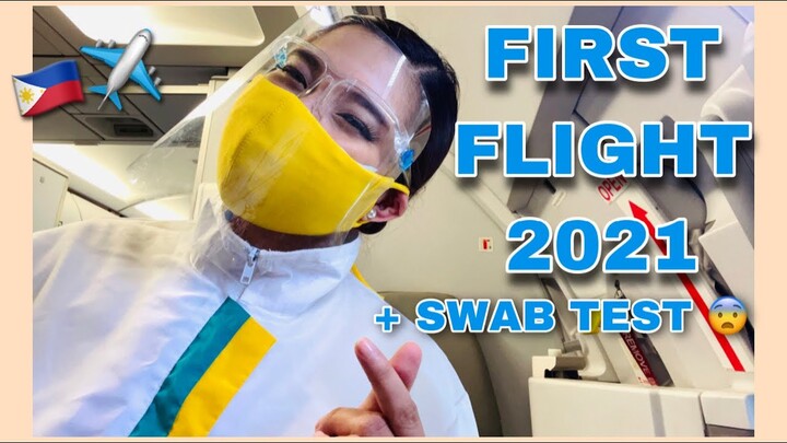 FIRST FLIGHT 2021 | Day in a life of a Flight Attendant