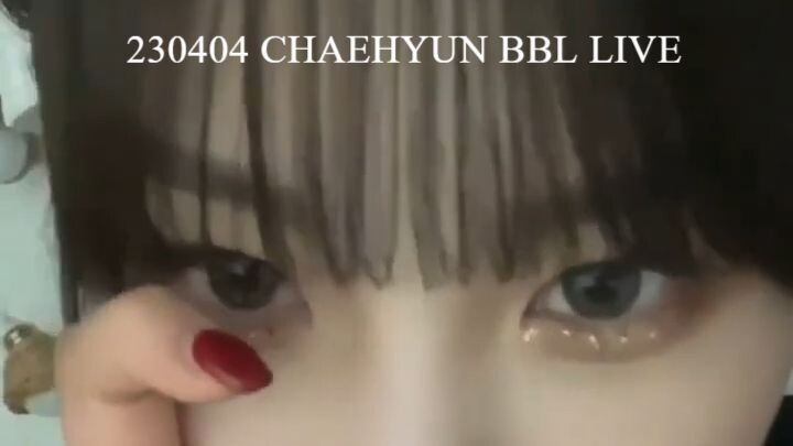 [230404] Kim Chaehyun Bubble Live