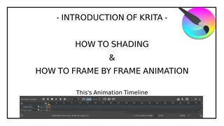 [KRITA INTRODUCTION] HOW TO SHADE & FRAME BY FRAME ANIMATION (PART 3/FINAL)