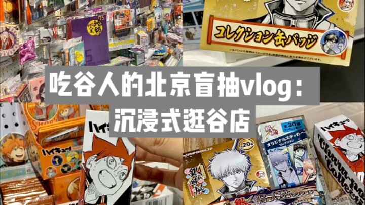 吃谷人的北京盲抽vlog：沉浸式逛谷店