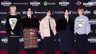 221129 Ｍｎｅｔ [生]2022 MAMA AWARDS レッドカーペット #1 - TXT Cut