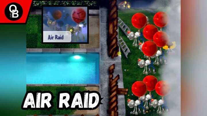 DI GEMPUR HABIS2AN DARI UDARA | Air Raid | Mini Games Plants Vs Zombies Real Life