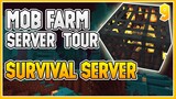 [ Pinoy Survival Server ] Mob Farm & Server Tour - Tagalog minecraft survival server SMP ep. 9