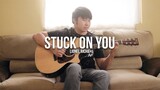 Stuck On You (WITH TAB) Lionel Richie | Fingerstyle Guitar Cover | Lyrics