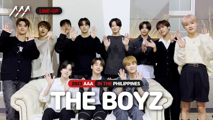 (SUB) [LINE-UP] 그룹 #THEBOYZ #더보이즈 | 2023 Asia Artist Awards IN THE PHILIPPINES #AAA #2023AAA
