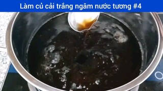 Làm củ cải trắng ngâm nước tương p4