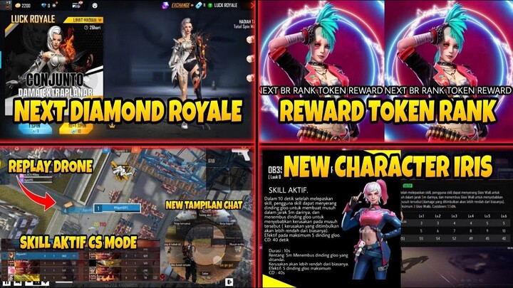 BOCORAN TERBARU DIAMOND ROYALE! KARAKTER AIRIS, REWARD BUNDLE RANKED, UPDATE OB35! - KULGAR