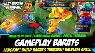 GAMEPLAY BARATS REVAMP❗ CARA MAIN BARATS PATCH TERBARU & BUILD BARATS HYPER ❗TUTORIAL BARATS BUFF