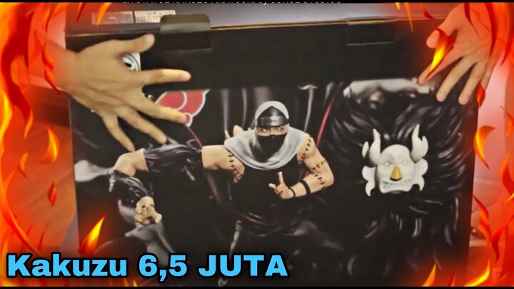 UNBOXING BOUNTY HUNTER STATUE KAKUZU AKATSUKI by SURGE STUDIOS! MURAH TAPI KEREN BANGET SIH INI!!