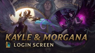 Kayle & Morgana, the Righteous & the Fallen | Login Screen - League of Legends