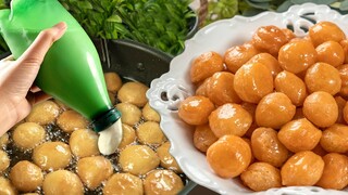 Chỉ cần một CHAI NƯỚC rỗng để làm bánh cam KIỂU MỚI đơn giản tuyệt đẹp | Easy Sweet Ball Dessert