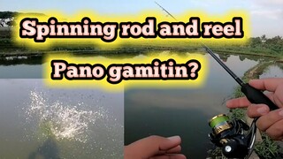 How To Use a Spinning Rod? | Pano Gamitin Ang Spinning Rod?