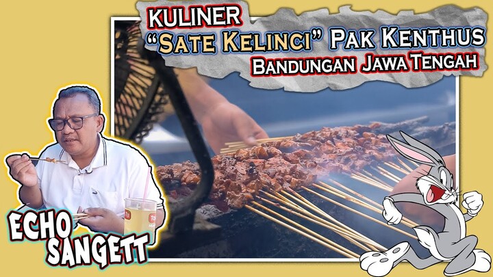 KULINER SATE KELINCI !! Sate Kelinci Pak Kenthus Bandungan | Semarang | Kuliner unik