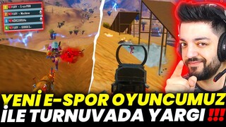 YENİ E-SPOR OYUNCUMUZ İLE TURNUVADA EFSANE MIRAMAR MAÇI !! PUBG Mobile