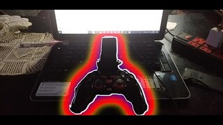 playing minecraft with controller V2
