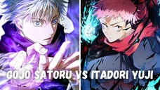 Gojo Satoru vs Itadori Yuji siapa yang bakal win⁉️