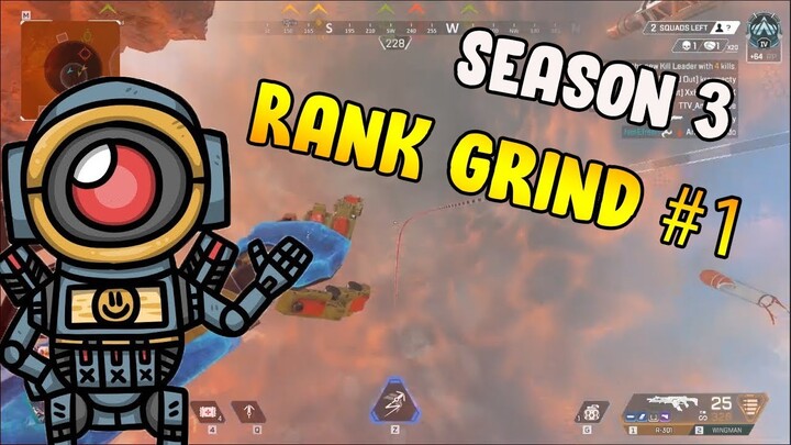 Starting the rank grind ▐ Apex legends S3▐ Kobe!