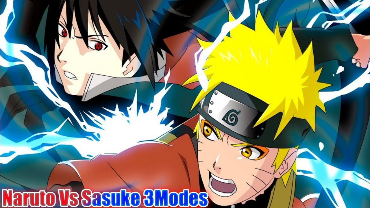 Naruto vs Sasuke Full Fight - BiliBili