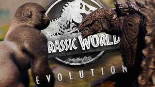 Godzilla VS Kong Mod | Jurassic World Evolution Momen Lucu (Bahasa Indonesia)