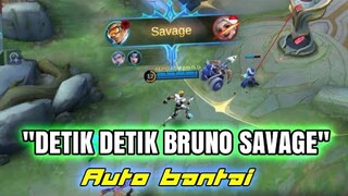 "DETIK DETIK BRUNO SAVAGE" || Mobile Legends,