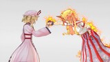 [Touhou MMD] Asura Wrath but it's replaced with Touhou characters