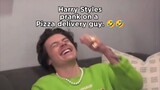 HARRY STYLES PRANK PIZZA DELIVERY GUY!
