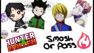 smash or pass||hunterxhunter texts||chrollo joins??